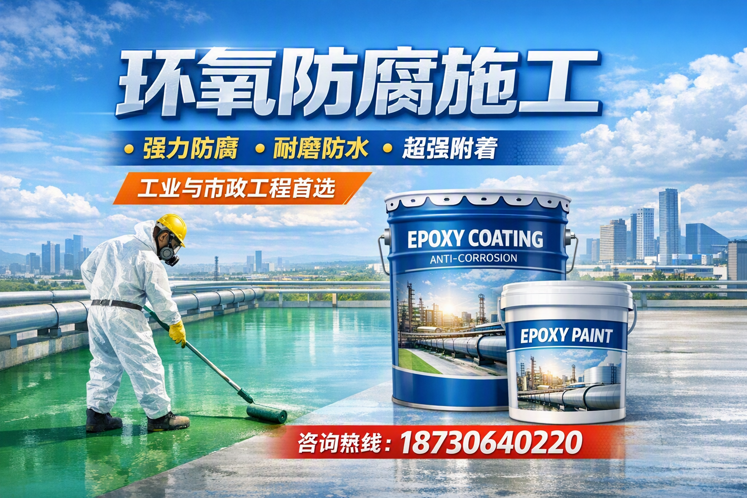 在 徐州 进行环氧防腐施工的注意事项